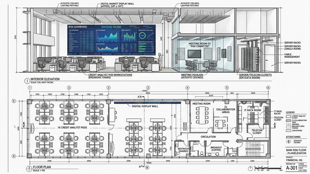 Project CreditMesh Architectural Drafting