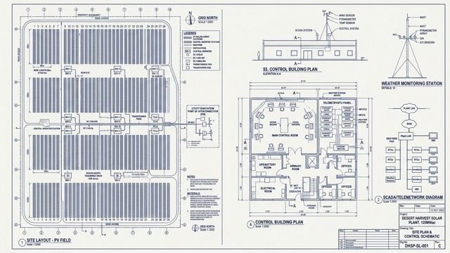 Project HeliosGrid Architectural Drafting